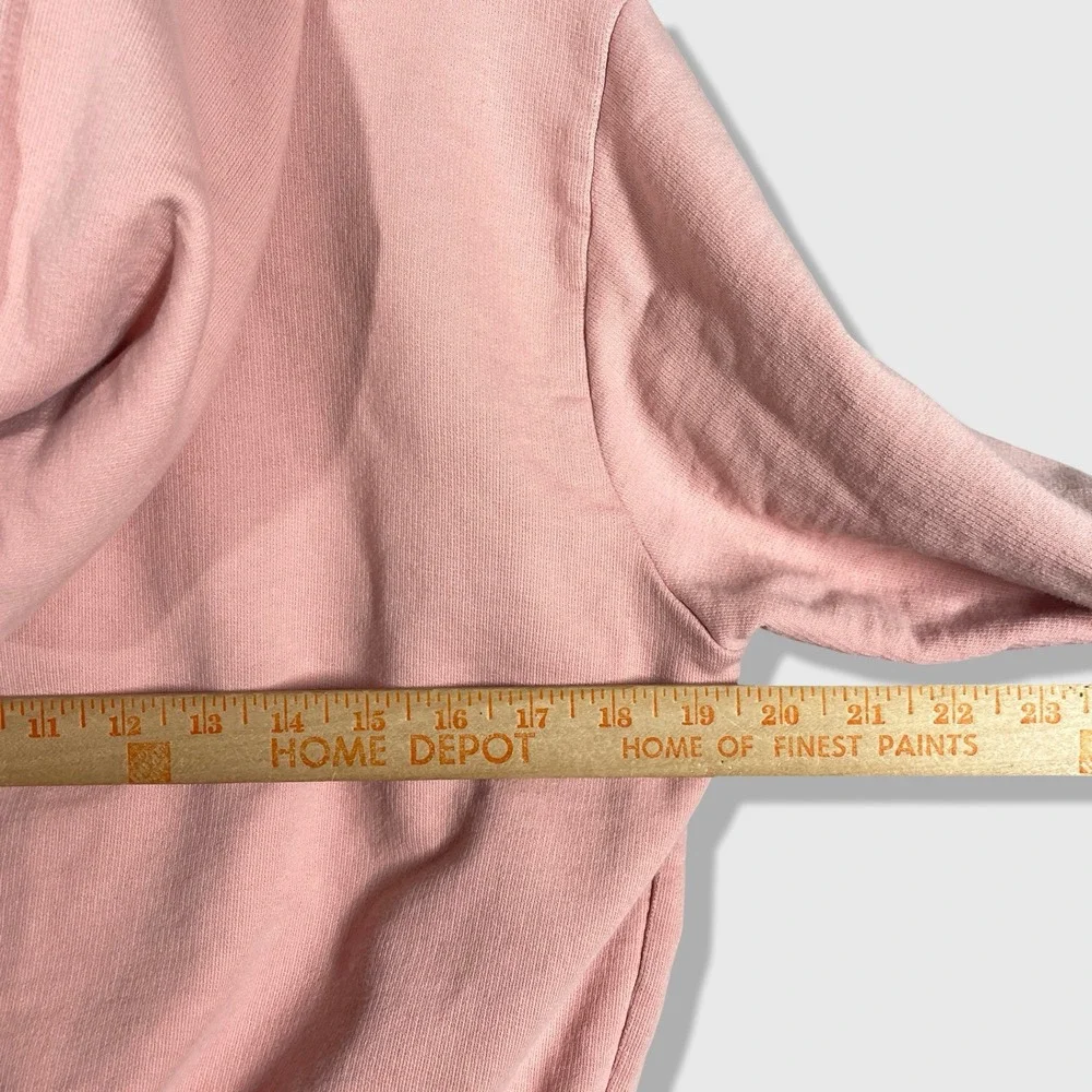 Cotton Citizen Zip Hoodie Womens M Pink Athleisure Streetwear Minimalist